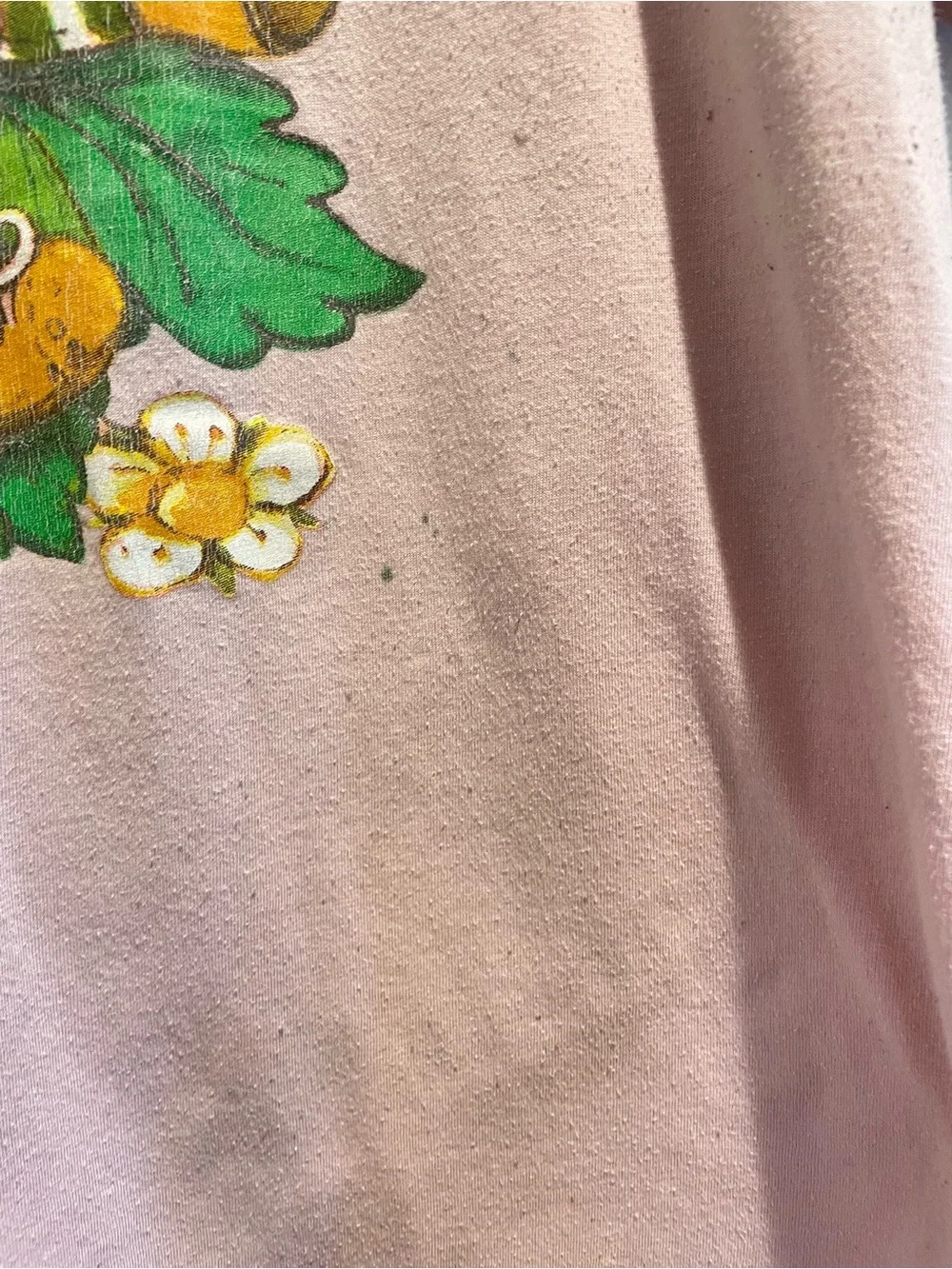 🍓 80s Retro Strawberry Shortcake Pink Graphic Tee 🍰 Girls XL / Fits Adult S